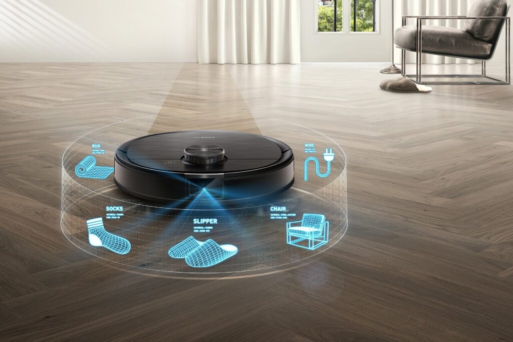 Ứng dụng NTN trong robot hút bụi